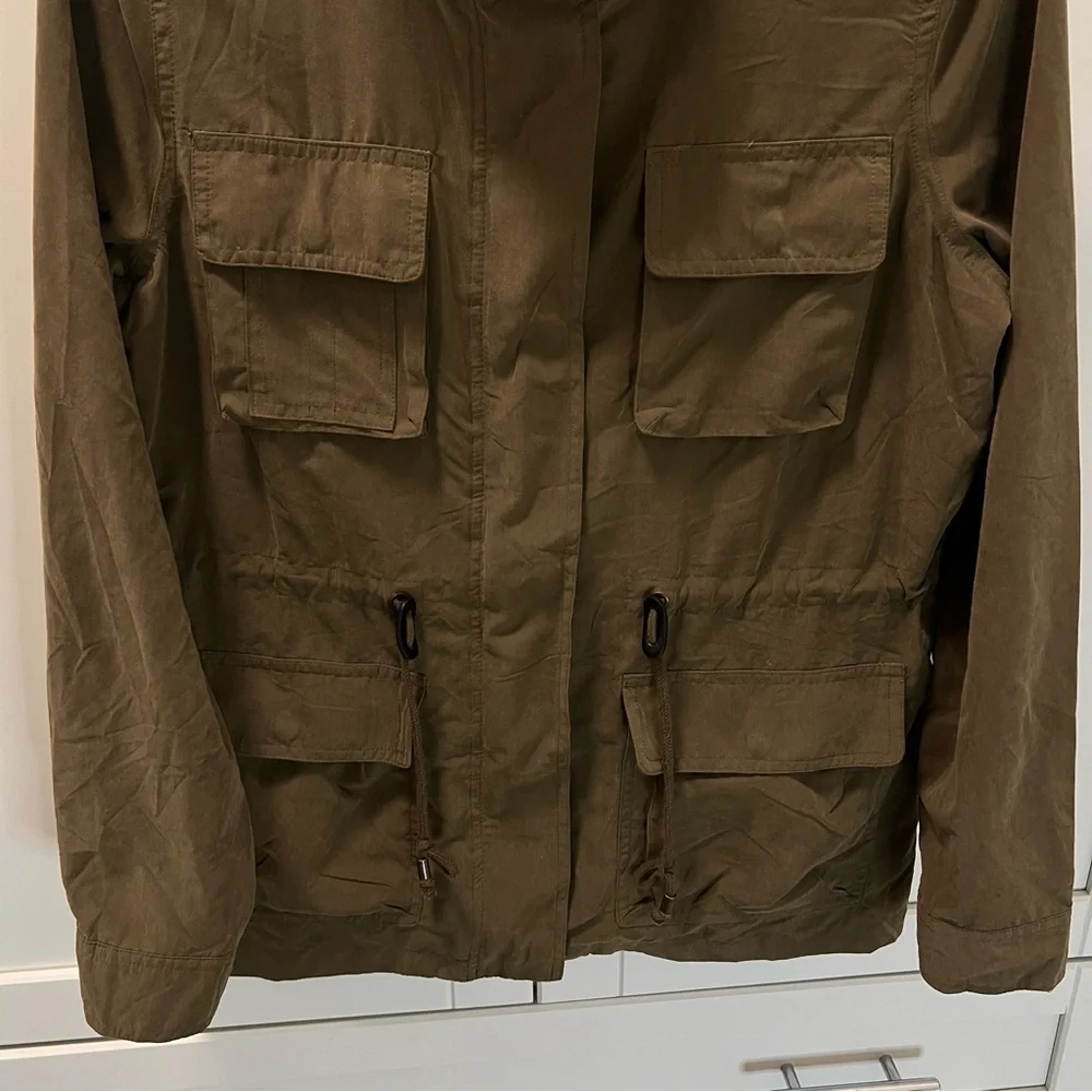 LOVE TREE Military / Utility Style Lightweight Spring or Fall Jacket Size Medium - Picture 2 of 16
